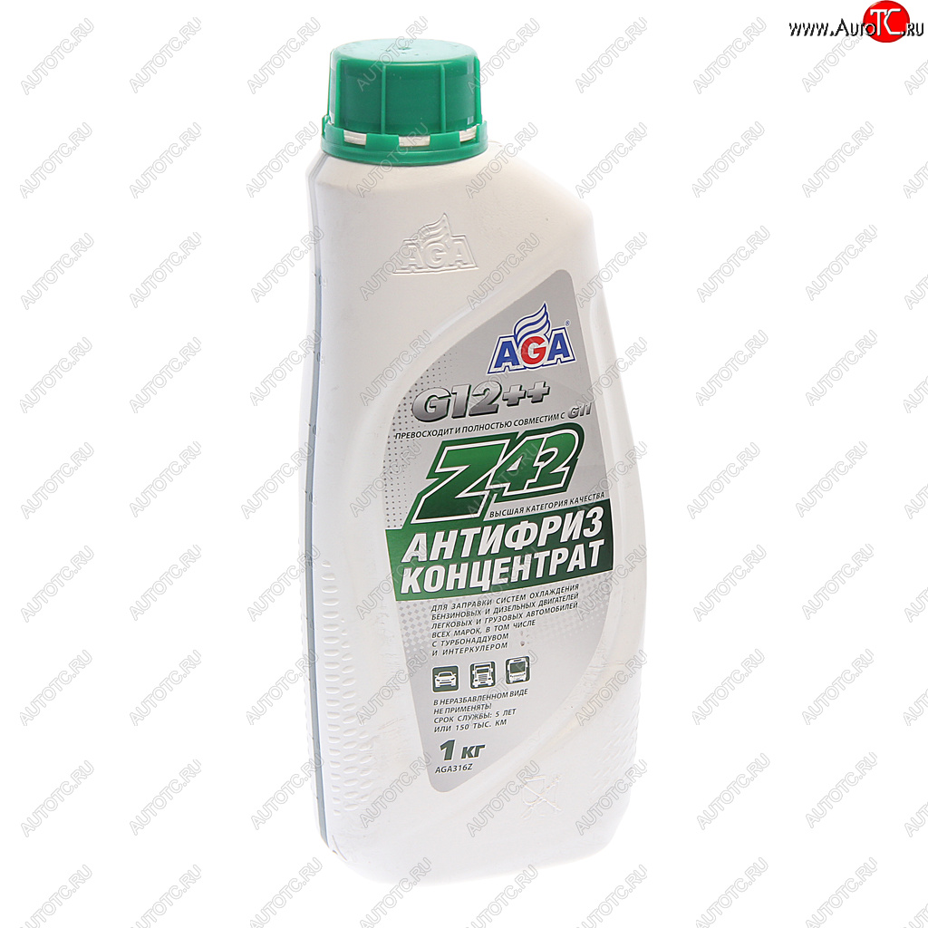 549 р. Антифриз зеленый концентрат 0.946л Antifreeze Z42 AGA AGA aga316z  с доставкой в г. Майкоп