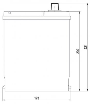 14 499 р. Аккумулятор VOLTHOR Ultra 95Ач обратная полярность VOLTHOR 6ст95(0) 59518 d31  с доставкой в г. Майкоп. Увеличить фотографию 3