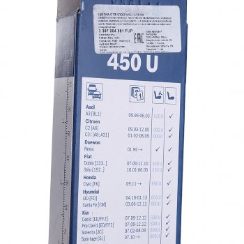 699 р. Щетка стеклоочистителя 450мм Twin BOSCH BOSCH 3397004581 BOSCH 3397004581  с доставкой в г. Майкоп. Увеличить фотографию 4