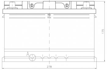 11 699 р. Аккумулятор VOLTHOR Ultra 73Ач обратная полярность,низкий VOLTHOR 6ст73(0) 57309  с доставкой в г. Майкоп. Увеличить фотографию 2