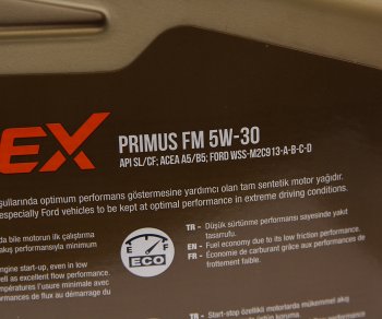 3 999 р. Масло моторное PRIMUS FM CFSL A5B5 5W30 синт.4л LUBEX LUBEX l034-1315-0404  с доставкой в г. Майкоп. Увеличить фотографию 2
