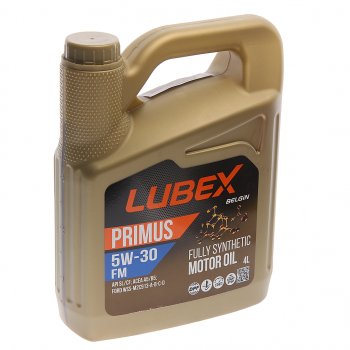 3 999 р. Масло моторное PRIMUS FM CFSL A5B5 5W30 синт.4л LUBEX LUBEX l034-1315-0404  с доставкой в г. Майкоп. Увеличить фотографию 1