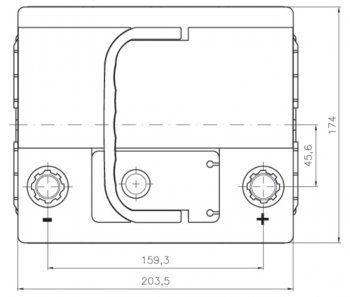 9 499 р. Аккумулятор VOLTHOR Supreme 54Ач обратная полярность,низкий VOLTHOR 6ст54(0) 55401  с доставкой в г. Майкоп. Увеличить фотографию 4
