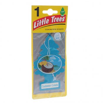 159 р. Ароматизатор подвесной пластина (карибский коктейль) Елочка CAR FRESHNER CAR FRESHNER u1p-10324-russ  с доставкой в г. Майкоп. Увеличить фотографию 1