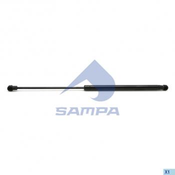 649 р. Амортизатор SCANIA P,G,R,T series газовый боковой крышки кабины SAMPA SAMPA 045.007-01  с доставкой в г. Майкоп. Увеличить фотографию 1