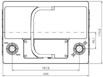 10 649 р. Аккумулятор VOLTHOR Ultra 60Ач VOLTHOR 6ст60(1) 56013  с доставкой в г. Майкоп. Увеличить фотографию 4