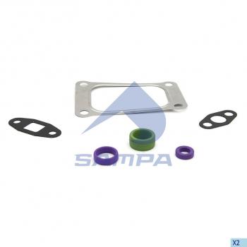 959 р. Прокладка VOLVO FH,FM дв.D12A турбокомпрессора комплект SAMPA SAMPA 030.807  с доставкой в г. Майкоп. Увеличить фотографию 1
