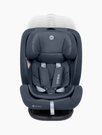 15 399 р. Автокресло детское 0-36кг (0+I-ll-IlI) 0-12лет dark blue OREX Isofix HAPPY BABY HAPPY BABY 4690624065484  с доставкой в г. Майкоп. Увеличить фотографию 6