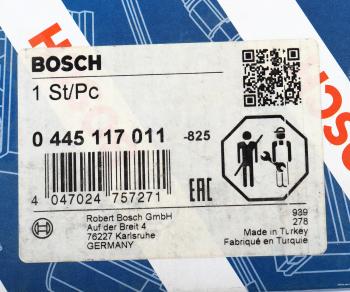49 999 р. Форсунка AUDI Q7 (08-) (6.0) топливная BOSCH BOSCH 0445117011  с доставкой в г. Майкоп. Увеличить фотографию 4