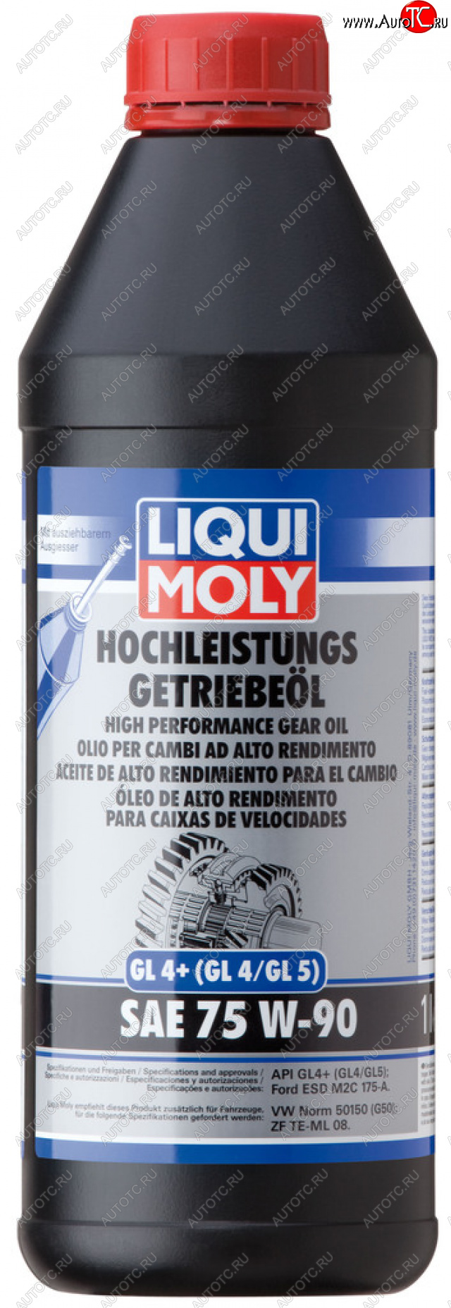 2 999 р. Масло трансмиссионное GL4+ 75W90 синт.1л LIQUI MOLY LIQUI MOLY 3979  с доставкой в г. Майкоп
