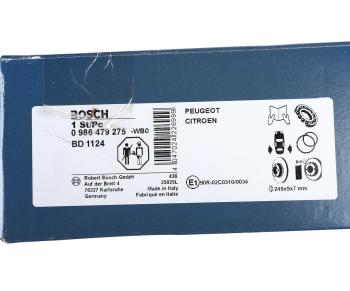8 999 р. Диск тормозной PEUGEOT 307 (02-10) CITROEN C4 (04-) задний (1шт.) BOSCH BOSCH 0986479275  с доставкой в г. Майкоп. Увеличить фотографию 5