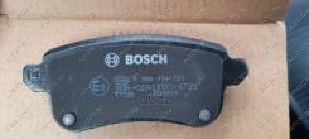 1 969 р. Колодки тормозные задние (4шт.) BOSCH Renault Megane седан  дорестайлинг (2016-2025)  с доставкой в г. Майкоп