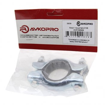 299 р. Хомут ВАЗ-2108,ИЖ-2126 глушителя в сборе AVKOPRO AVKOPRO 21080-1203031-00  с доставкой в г. Майкоп. Увеличить фотографию 2