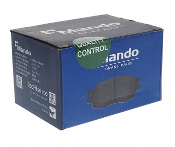 1 779 р. Колодки тормозные MERCEDES C (W203),CLK (C209) задние (4шт.) MANDO MANDO mbf015664 MANDO mbf015664  с доставкой в г. Майкоп. Увеличить фотографию 2