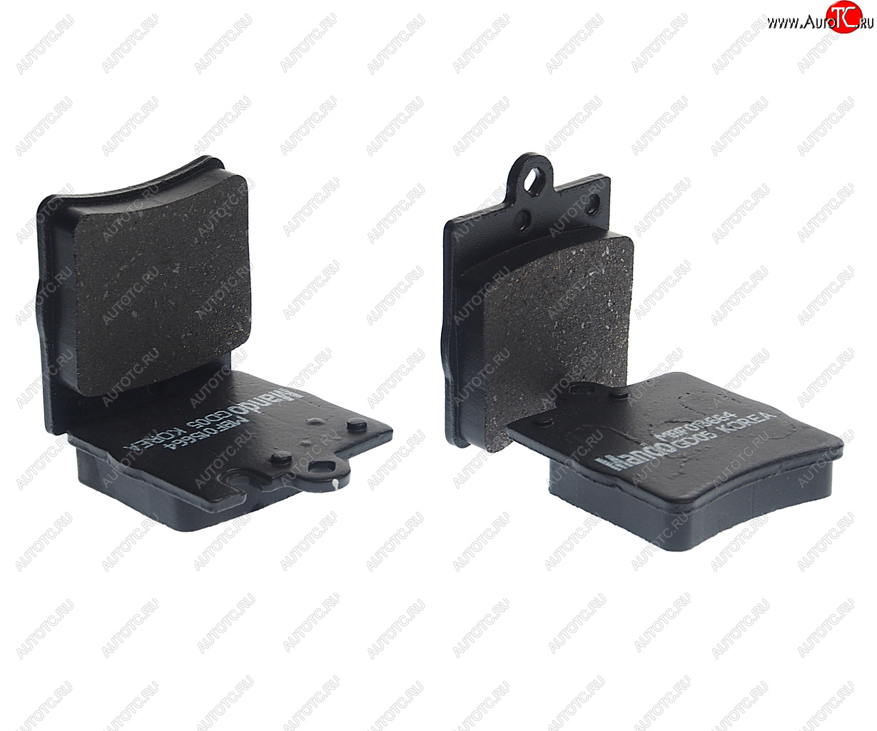 1 779 р. Колодки тормозные MERCEDES C (W203),CLK (C209) задние (4шт.) MANDO MANDO mbf015664 MANDO mbf015664  с доставкой в г. Майкоп
