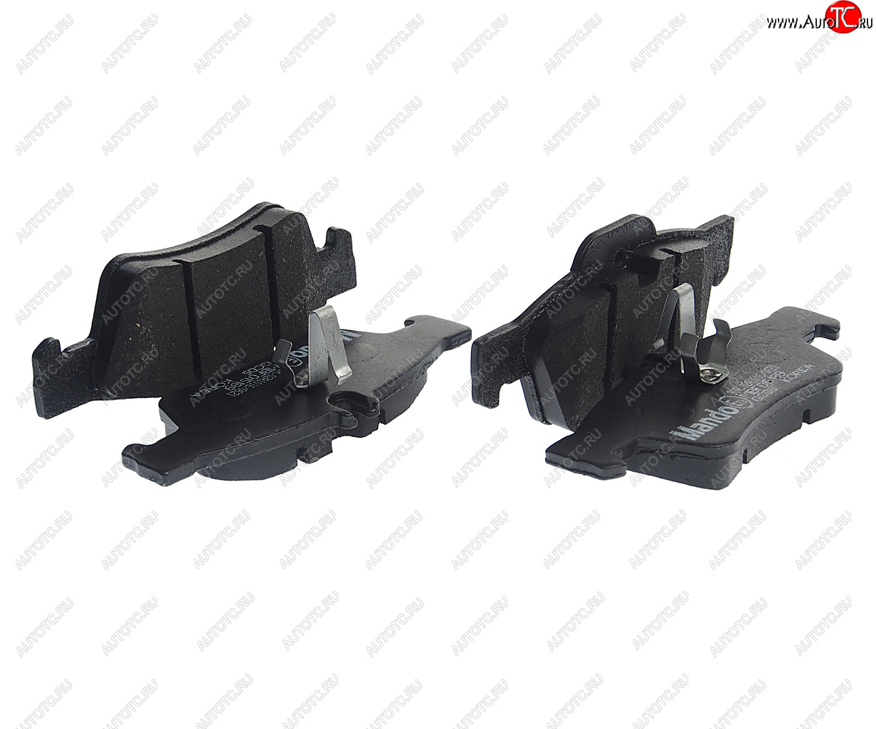 1 289 р. Колодки тормозные MERCEDES E (W211,W212),S (W220,W221) задние (4шт.) MANDO MANDO mbf015189  с доставкой в г. Майкоп