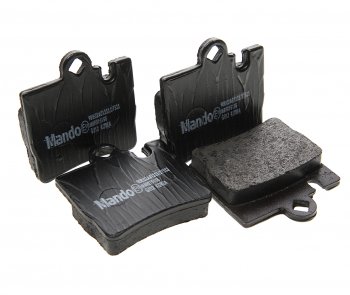 1 799 р. Колодки тормозные MERCEDES S (W220,C215 AMG) (98-06) задние (4шт.) MANDO MANDO mbf015155 MANDO mbf015155  с доставкой в г. Майкоп. Увеличить фотографию 1