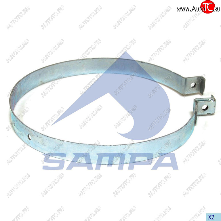 1 129 р. Хомут глушителя IVECO EuroTech SAMPA SAMPA 060.225  с доставкой в г. Майкоп