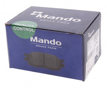 1 359 р. Колодки тормозные HONDA Accord (2.0/2.2/2.4) (98-02) задние (4шт.) MANDO MANDO mbf015539 MANDO mbf015539  с доставкой в г. Майкоп. Увеличить фотографию 3