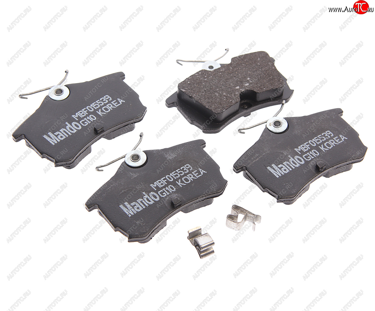 1 359 р. Колодки тормозные HONDA Accord (2.0/2.2/2.4) (98-02) задние (4шт.) MANDO MANDO mbf015539 MANDO mbf015539  с доставкой в г. Майкоп