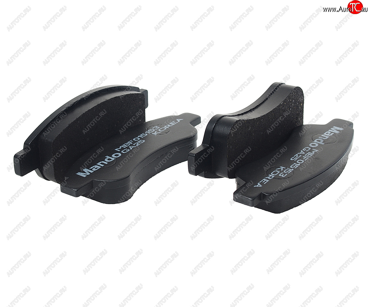 1 789 р. Колодки тормозные PEUGEOT Partner,207,307,1007 CITROEN C4,Berlingo передние (4шт.) MANDO MANDO mbf015153 MANDO mbf015153  с доставкой в г. Майкоп