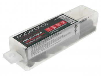 869 р. Сверло по металлу 10.0мм HSS Cobalt (5шт.) ROCKFORCE ROCKFORCE rf-dsp100h ROCKFORCE rf-dsp100h  с доставкой в г. Майкоп. Увеличить фотографию 2