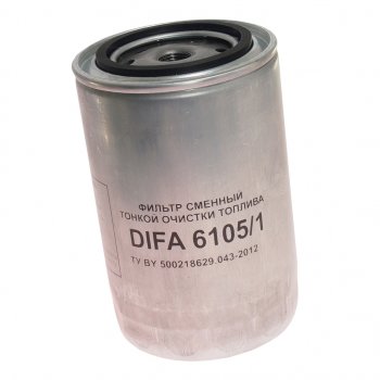 1 189 р. Фильтр топливный КАМАЗ ЕВРО-2,4,5 тонкой очистки ЕВРО-2,4,5 DIFA DIFA difa6105к  с доставкой в г. Майкоп. Увеличить фотографию 1