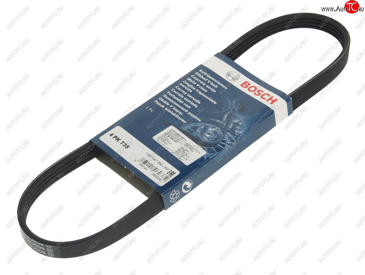 529 р. Ремень приводной поликлиновой 4PK735 BOSCH BOSCH 1987947890 BOSCH 1987947890  с доставкой в г. Майкоп