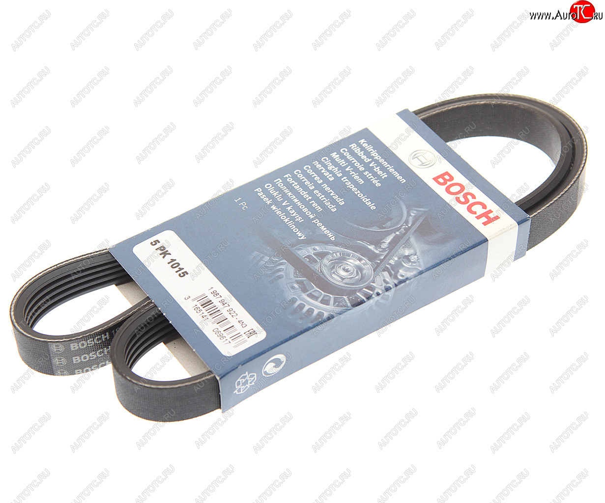 649 р. Ремень приводной поликлиновой 5РК1015 BOSCH BOSCH 1987947922 BOSCH 1987947922  с доставкой в г. Майкоп
