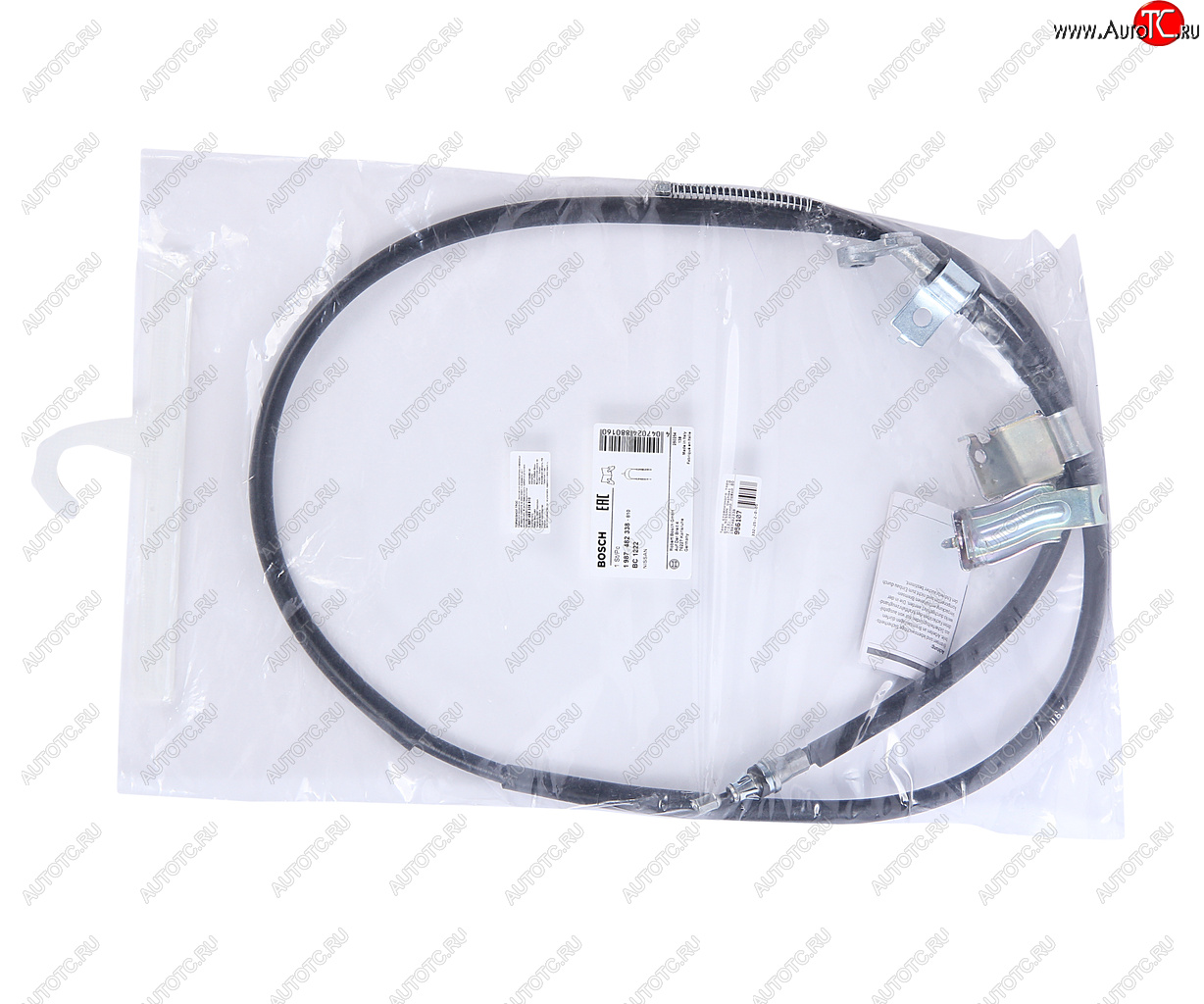 5 699 р. Трос стояночного тормоза NISSAN Qashqai (07-13) задний левый BOSCH BOSCH 1987482338  с доставкой в г. Майкоп