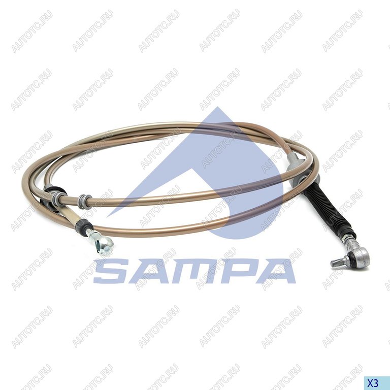 9 649 р. Трос RENAULT переключения КПП SAMPA SAMPA 076.053  с доставкой в г. Майкоп