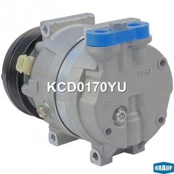 26 599 р. Компрессор CHEVROLET Aveo (02-) кондиционера KRAUF KRAUF kcd0170yu  с доставкой в г. Майкоп. Увеличить фотографию 2