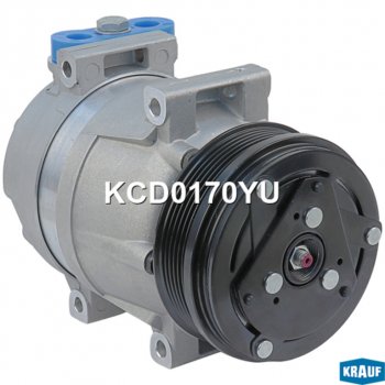 26 599 р. Компрессор CHEVROLET Aveo (02-) кондиционера KRAUF KRAUF kcd0170yu  с доставкой в г. Майкоп. Увеличить фотографию 1