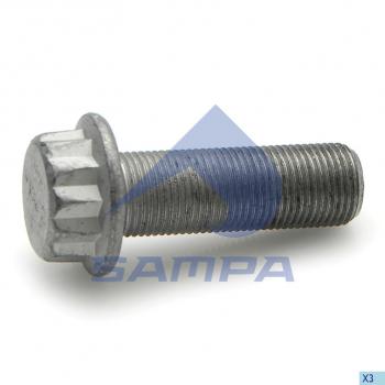 192 р. Болт SAF крепления суппорта направляющий (М18x1.5) SAMPA SAMPA 102.577  с доставкой в г. Майкоп. Увеличить фотографию 1