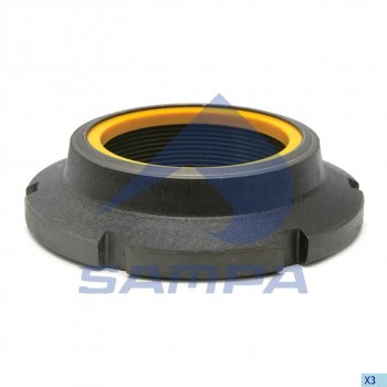 799 р. Гайка MAN ступицы (M58x1.5) SAMPA SAMPA 023.271  с доставкой в г. Майкоп. Увеличить фотографию 1