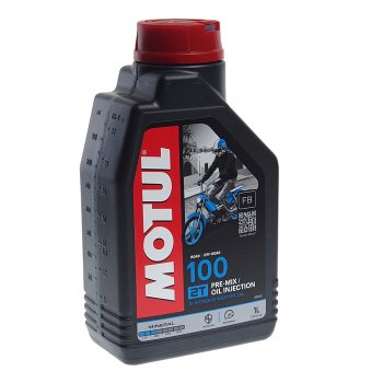 1 039 р. Масло моторное для 2-х тактных двигателей 100 MOTO MIX 2T мин.1л MOTUL MOTUL 104024  с доставкой в г. Майкоп. Увеличить фотографию 1