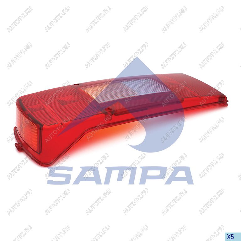 989 р. Рассеиватель VOLVO FH,FM фонаря заднего левогоправого SAMPA SAMPA 034.361  с доставкой в г. Майкоп