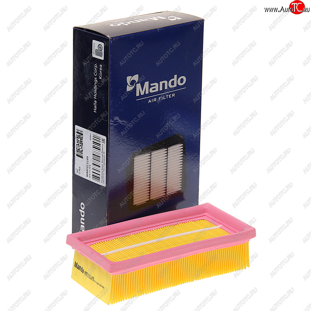 319 р. Фильтр воздушный VW Golf 2,Jetta 2 (1.6/1.8) MANDO MANDO mmf015149 MANDO mmf015149  с доставкой в г. Майкоп