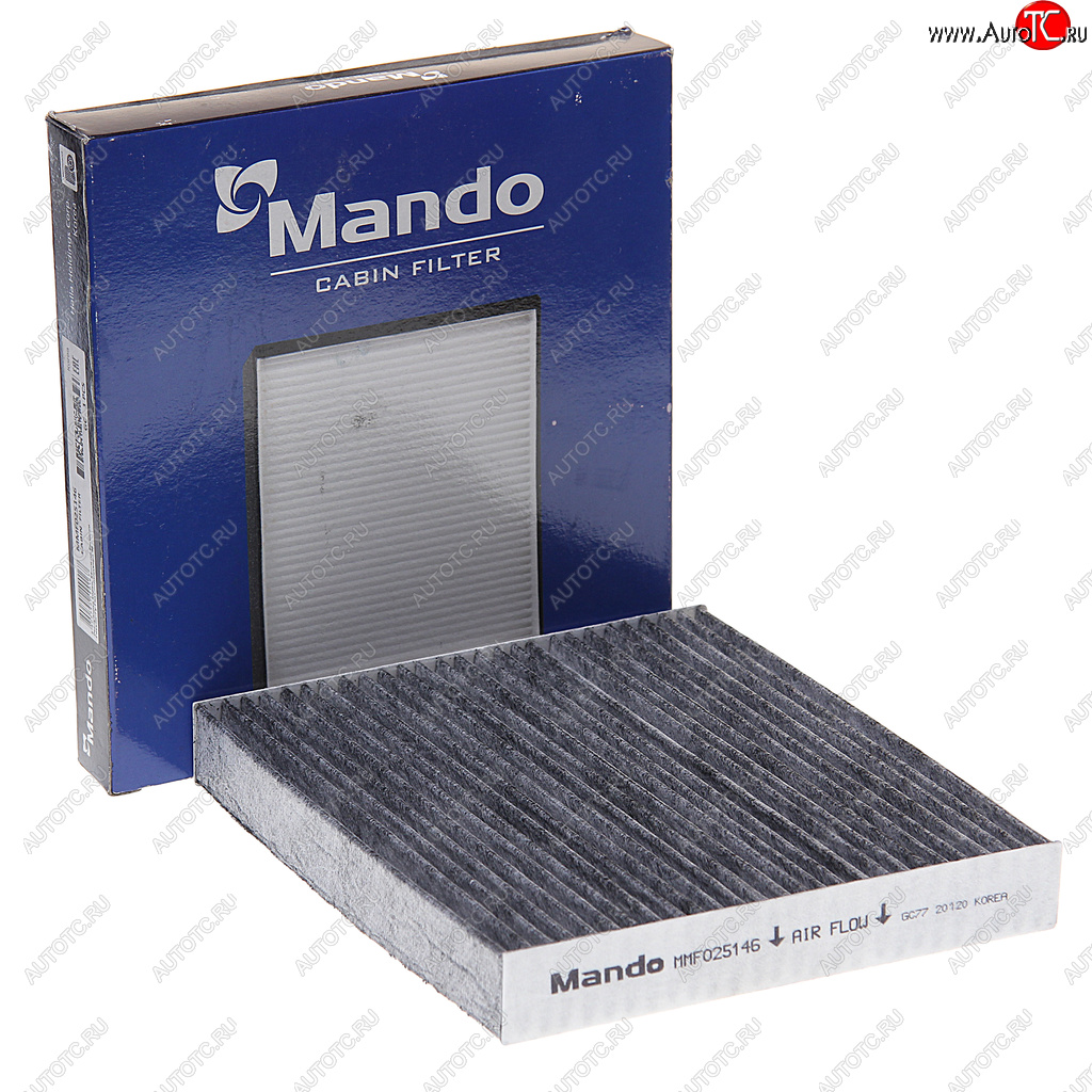749 р. Фильтр воздушный салона TOYOTA Auris (12-),Corolla,Hilux (05-) угольный MANDO MANDO mmf025146  с доставкой в г. Майкоп