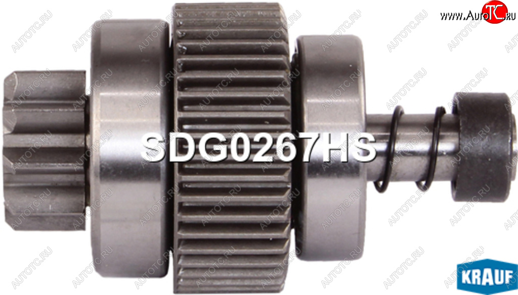 2 349 р. Привод стартера SKODA Felicia KRAUF KRAUF sdg0267hs  с доставкой в г. Майкоп