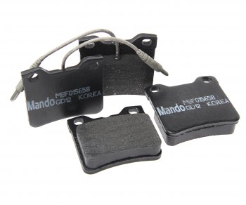 949 р. Колодки тормозные MERCEDES Vito (W639) задние (4шт.) MANDO MANDO mbf015658 MANDO mbf015658  с доставкой в г. Майкоп. Увеличить фотографию 1