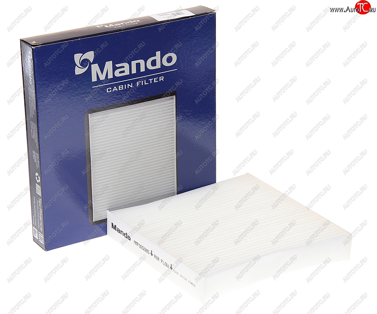 281 р. Фильтр воздушный салона HONDA Jazz (02-) FIAT Sedici (06-) MANDO MANDO mmf025085  с доставкой в г. Майкоп