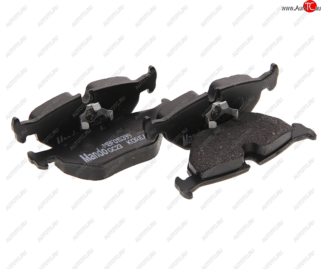 1 899 р. Колодки тормозные BMW E32,E34,E36,Z3 (-03) задние (4шт.) MANDO MANDO mbf015399 MANDO mbf015399  с доставкой в г. Майкоп
