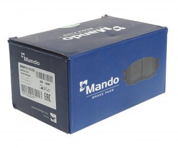 1 949 р. Колодки тормозные CHEVROLET Captiva (06-) OPEL Antara (06-) передние (4шт.) MANDO MANDO mbf015339 MANDO mbf015339  с доставкой в г. Майкоп. Увеличить фотографию 2