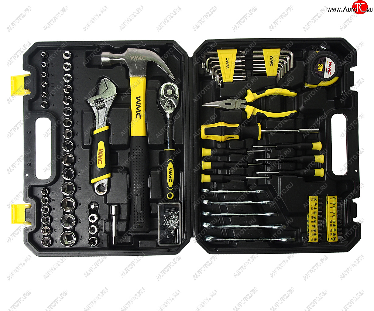 4 999 р. Набор инструментов 128 предметов слесарно-монтажный 1/4, 3/8 DR 4-21мм WMC TOOLS WMC TOOLS wmc-30128-old WMC TOOLS wmc-30128-old  с доставкой в г. Майкоп