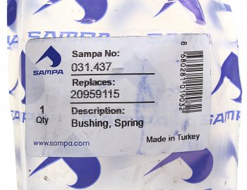 1 469 р. Втулка VOLVO рессоры задней SAMPA SAMPA 031.437  с доставкой в г. Майкоп. Увеличить фотографию 2