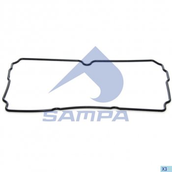 429 р. Прокладка SCANIA P,R,4 series боковой крышки двигателя SAMPA SAMPA 042.354  с доставкой в г. Майкоп. Увеличить фотографию 1