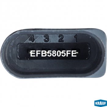 759 р. Датчик давления воздуха VW Golf 5 (04-) коллектора впускного KRAUF KRAUF efb5805fe  с доставкой в г. Майкоп. Увеличить фотографию 3