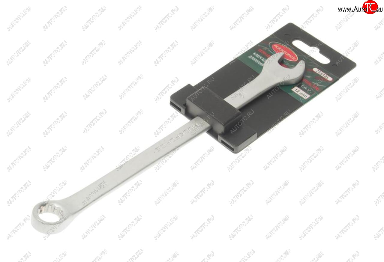 206 р. Ключ комбинированный 12х12мм удлиненный с держателем ROCKFORCE ROCKFORCE rf-75512l  с доставкой в г. Майкоп