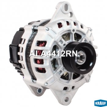 13 999 р. Генератор CHEVROLET Aveo (02-),Lacetti (04-) (2PIN) 14В 85А KRAUF KRAUF ala4412rn  с доставкой в г. Майкоп. Увеличить фотографию 1